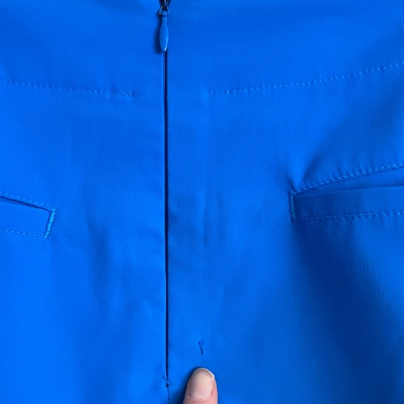 NIKE GOLF Blue Golf Skort Plaid Short golf skirt size 6 - Picture 8 of 13